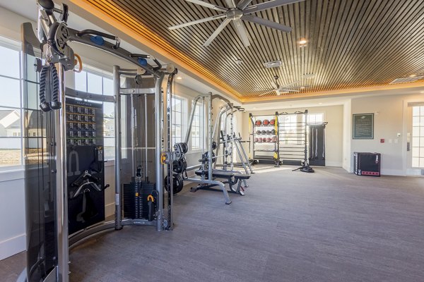 fitness center at Abrazo at Waterway Hills Apartments