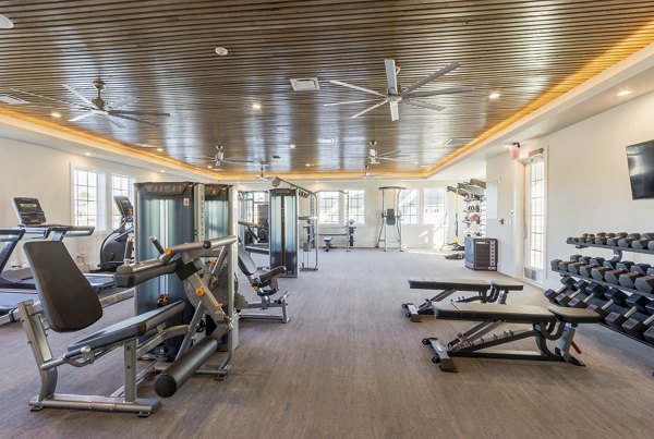 fitness center at Abrazo at Waterway Hills Apartments