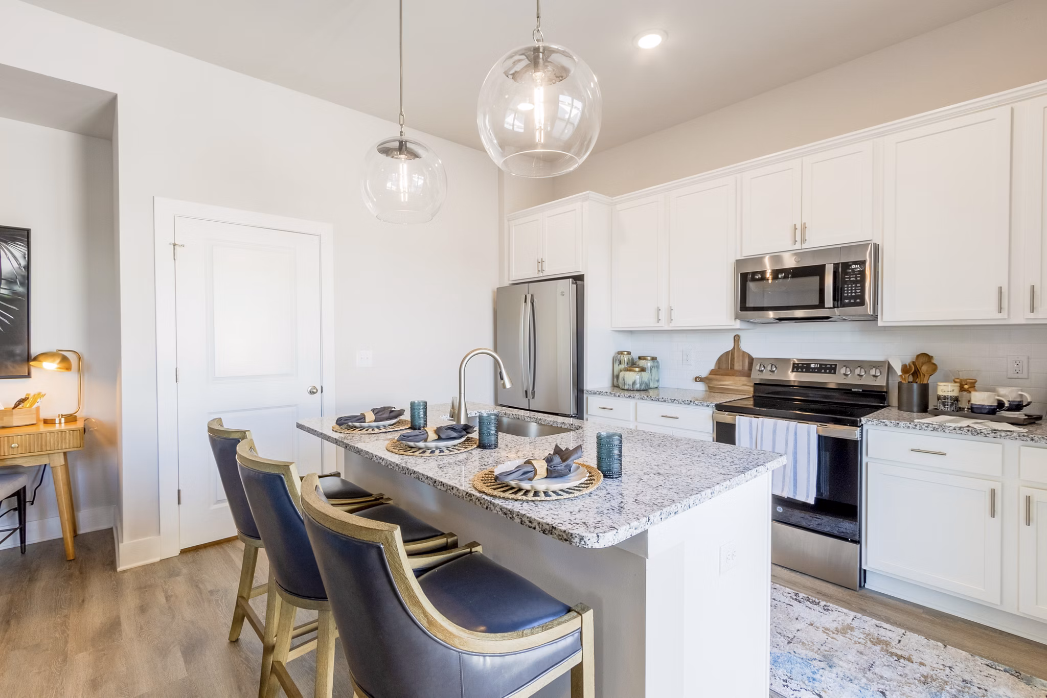 kitchen at Abrazo at Waterway Hills Apartments