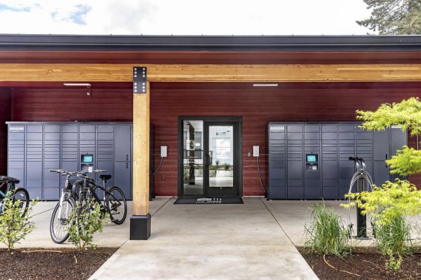 parcel locker at The Farmstead Apartments