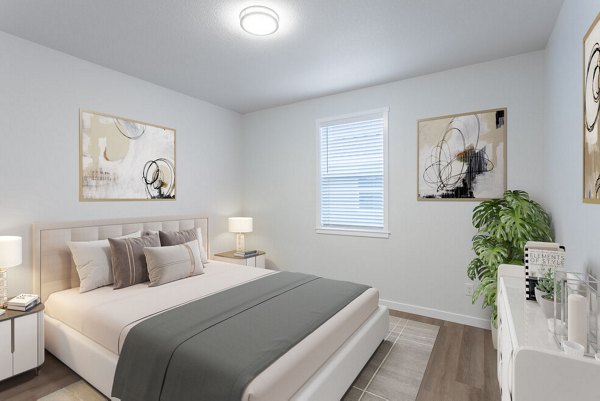 bedroom at Villas at 28th Apartments