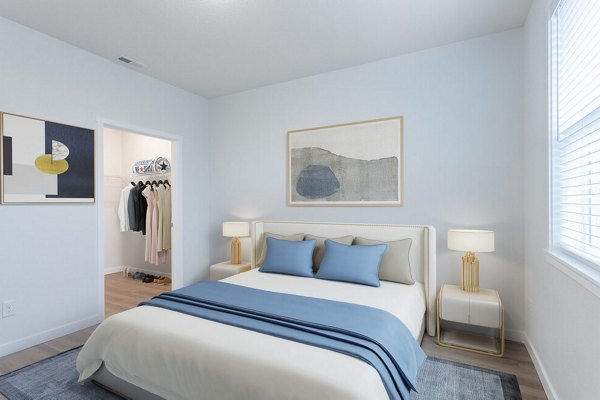 bedroom at Villas at 28th Apartments