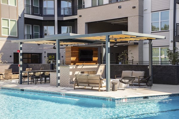 pool at The Hickory at Indian Lake Village Apartments