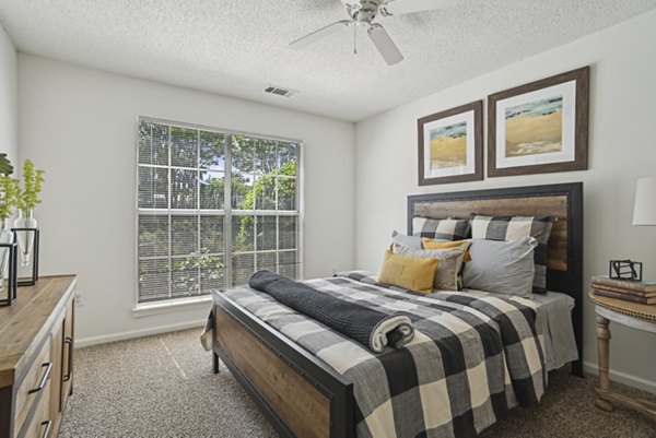 bedroom at The Vinings at Duncan Chapel Apartments