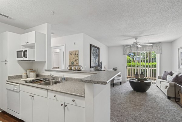 kitchen at The Vinings at Duncan Chapel Apartments