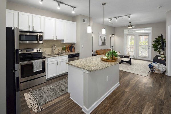 kitchen at Avanti Brookhaven Apartments