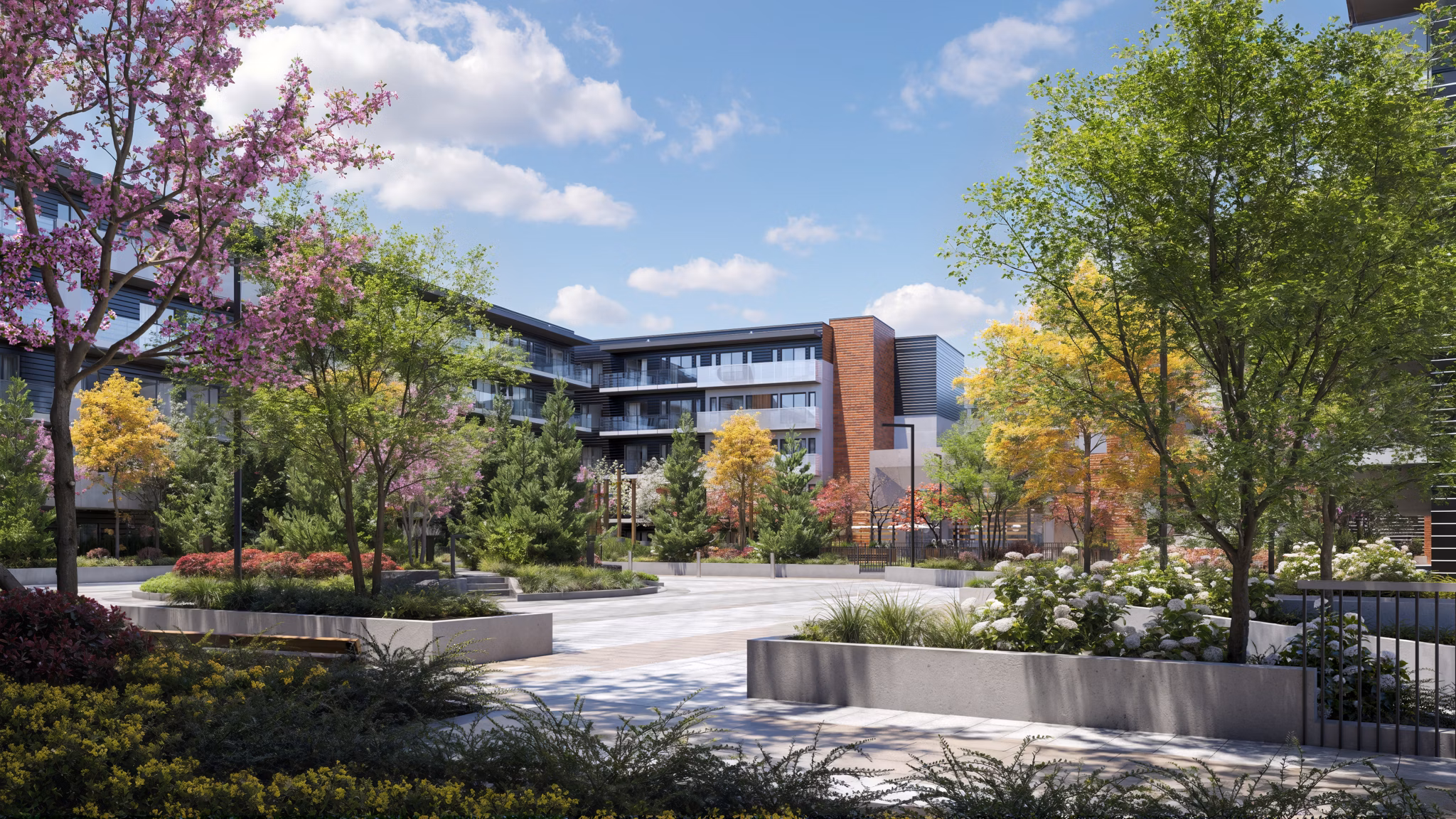 rendering at University Heights - CANADA Apartments