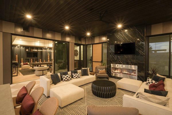 Clubhouse at Huxley Scottsdale Apartments