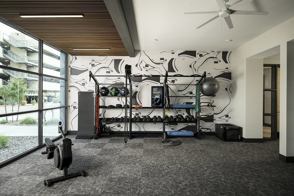 fitness center at Huxley Scottsdale Apartments