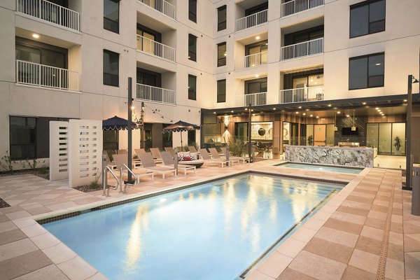 pool at Huxley Scottsdale Apartments