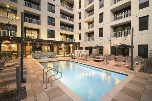 pool at Huxley Scottsdale Apartments