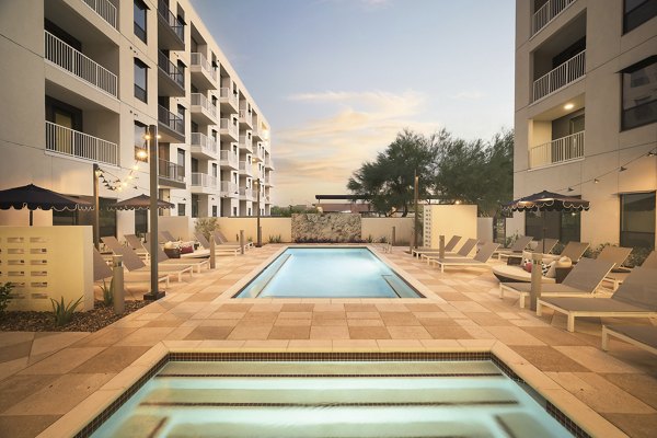 pool at Huxley Scottsdale Apartments