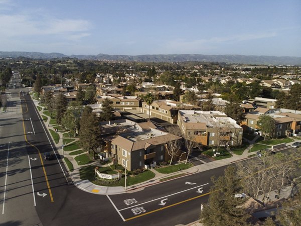 Scenic mountain view from The Ranch at Moorpark Apartments' luxury rooms