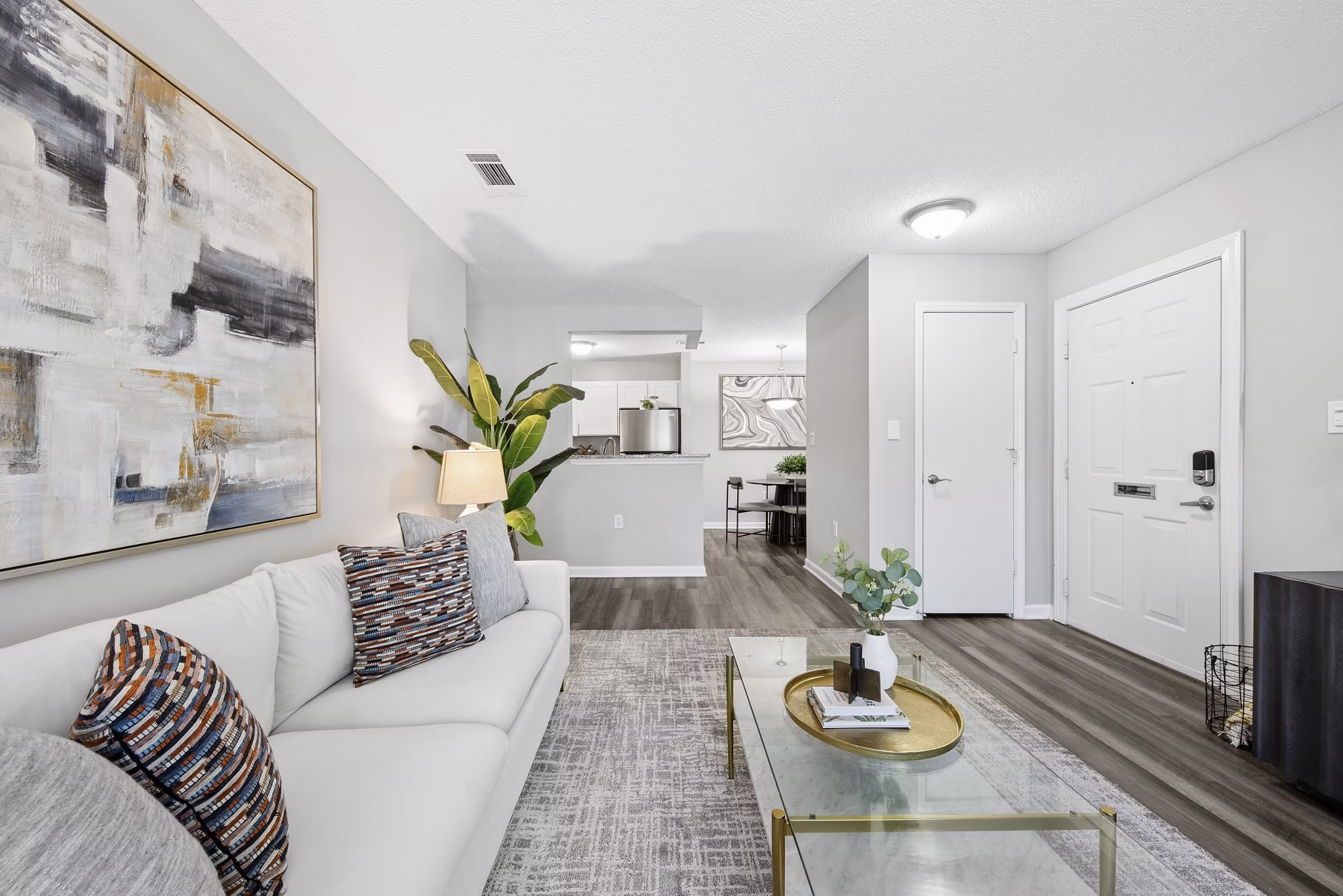 Living Room at Fieldstone Apartment Apartments