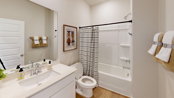 bathroom at Gramercy Woods Apartments