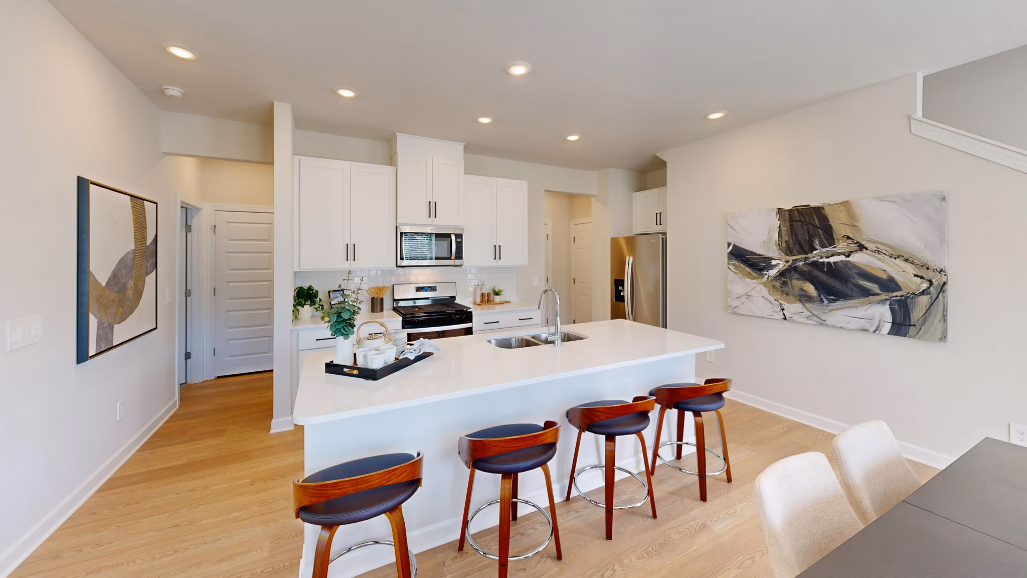 kitchen at Gramercy Woods Apartments 