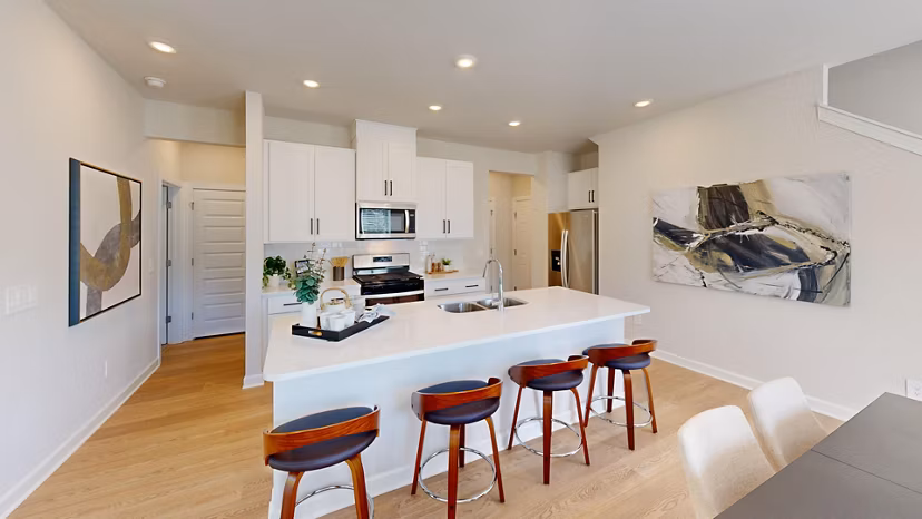 kitchen at Gramercy Woods Apartments 