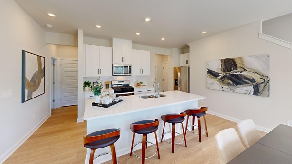 kitchen at Gramercy Woods Apartments 