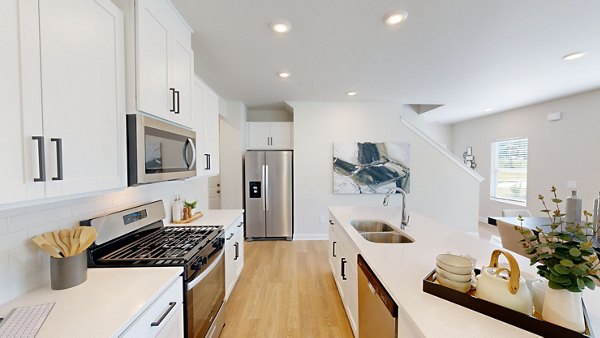 kitchen at Gramercy Woods Apartments