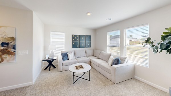 living room at Gramercy Woods Apartments