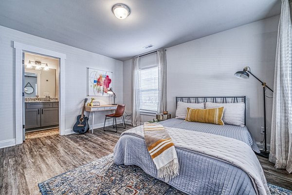 bedroom at Blu South Apartments