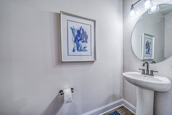 bathroom at Blu South Apartments