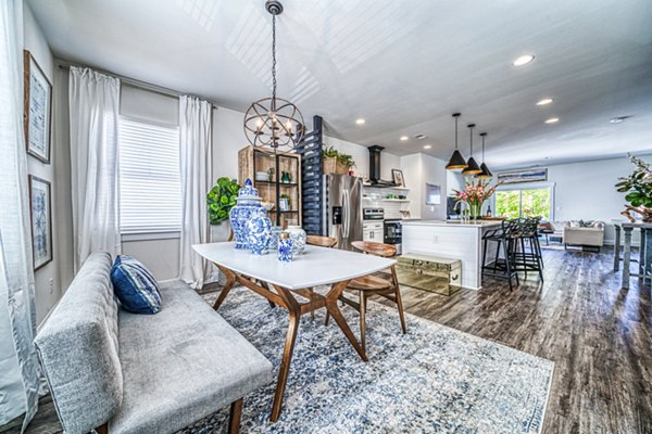 dining room at Blu South Apartments