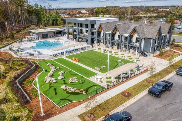 patio at Blu South Apartments