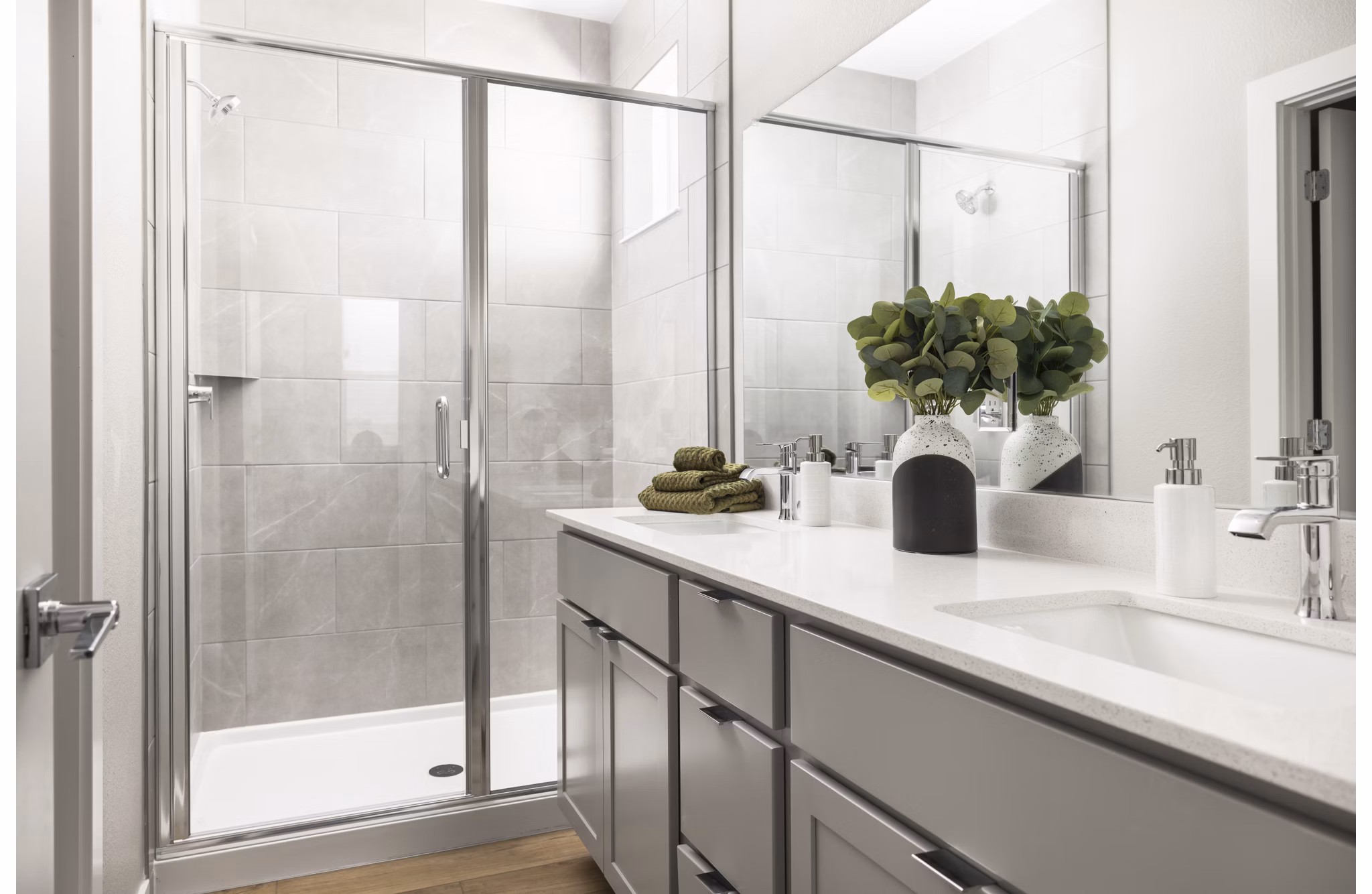 bathroom at VellaTerra Apartments