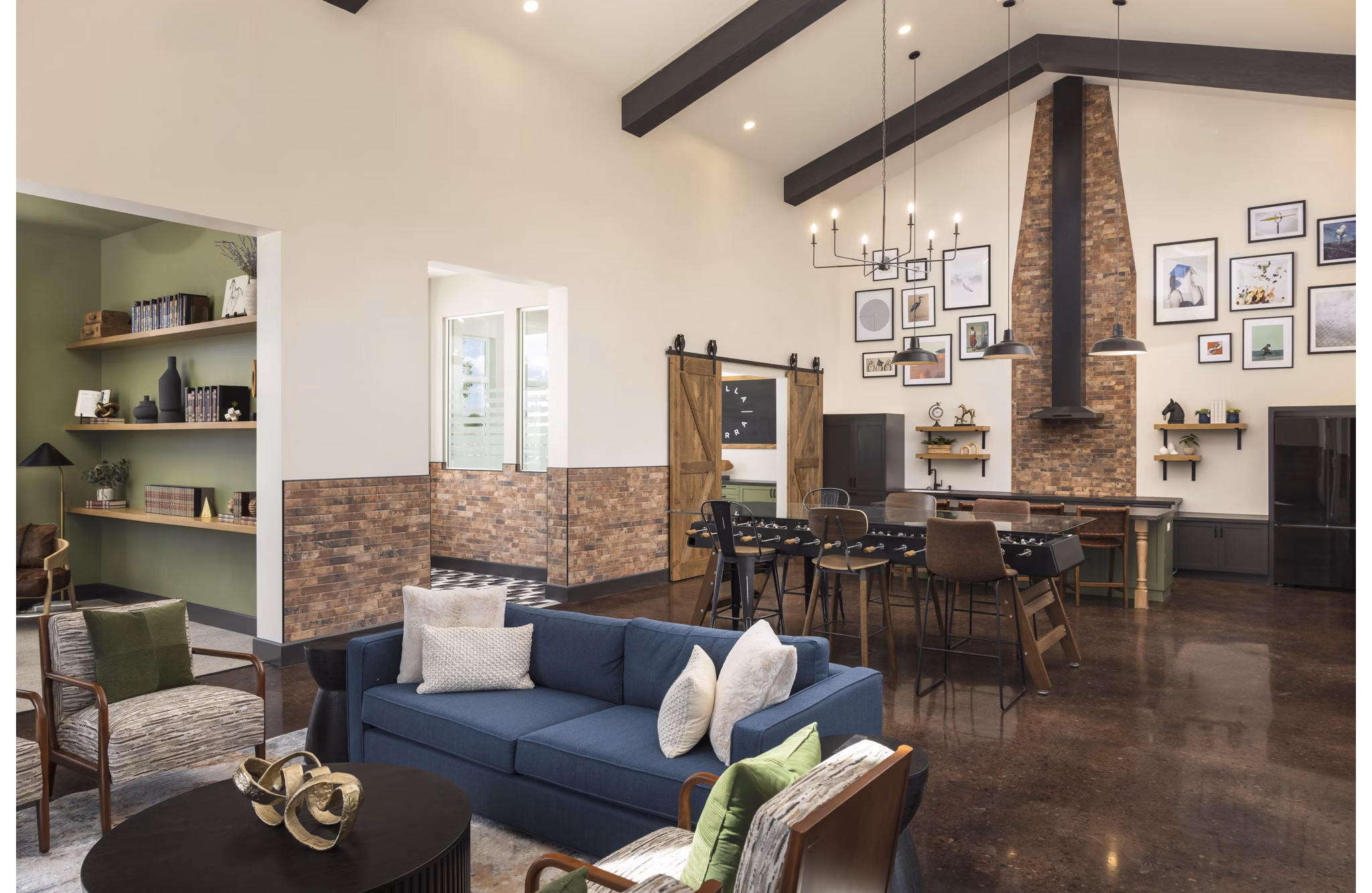clubhouse at VellaTerra Apartments 