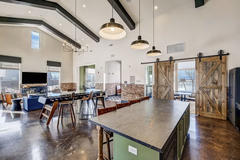 clubhouse at VellaTerra Apartments
