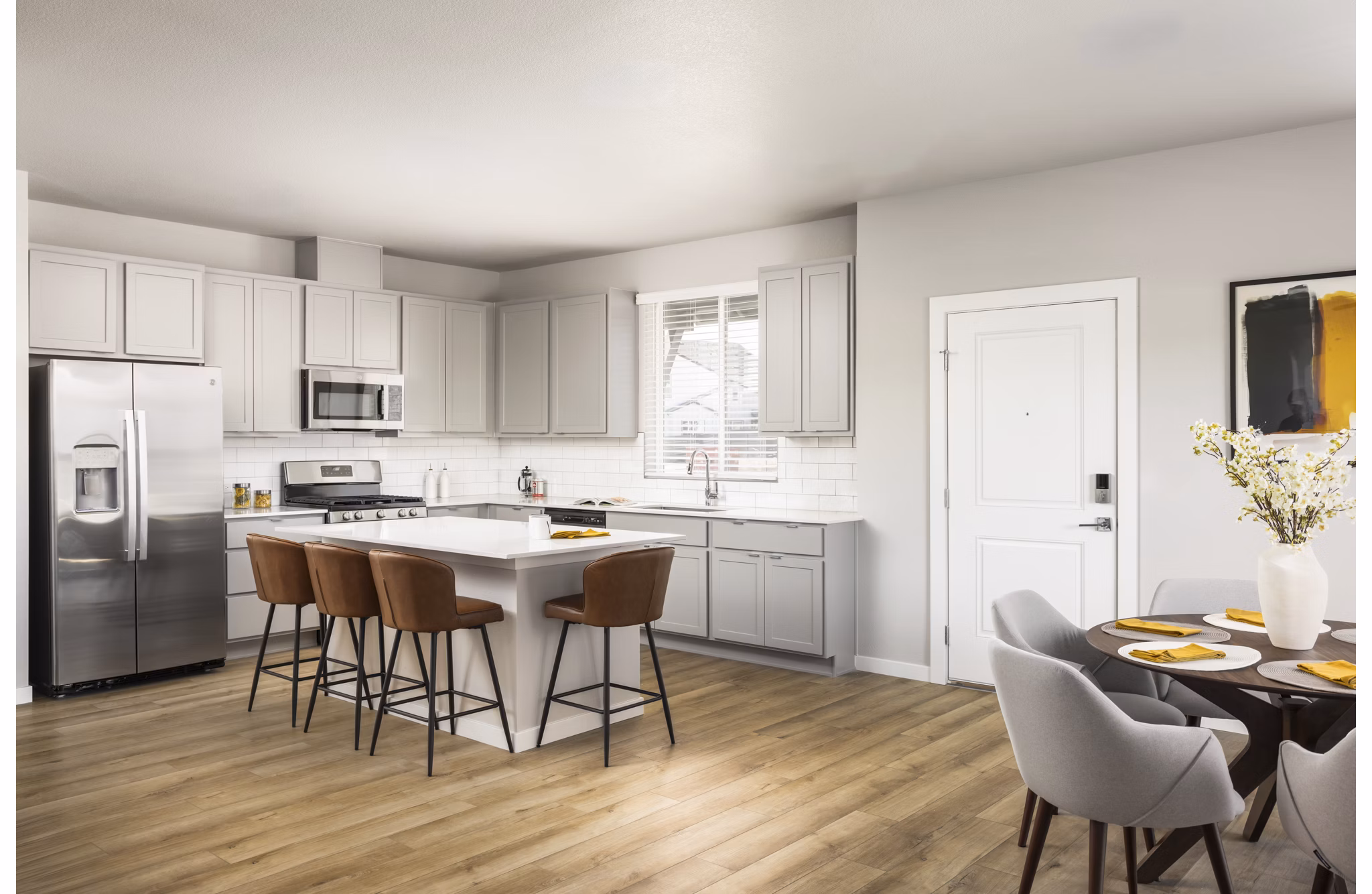 kitchen at VellaTerra Apartments 