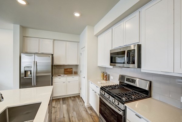kitchen at VellaTerra Apartments