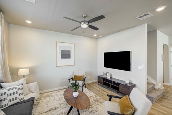 living room at VellaTerra Apartments