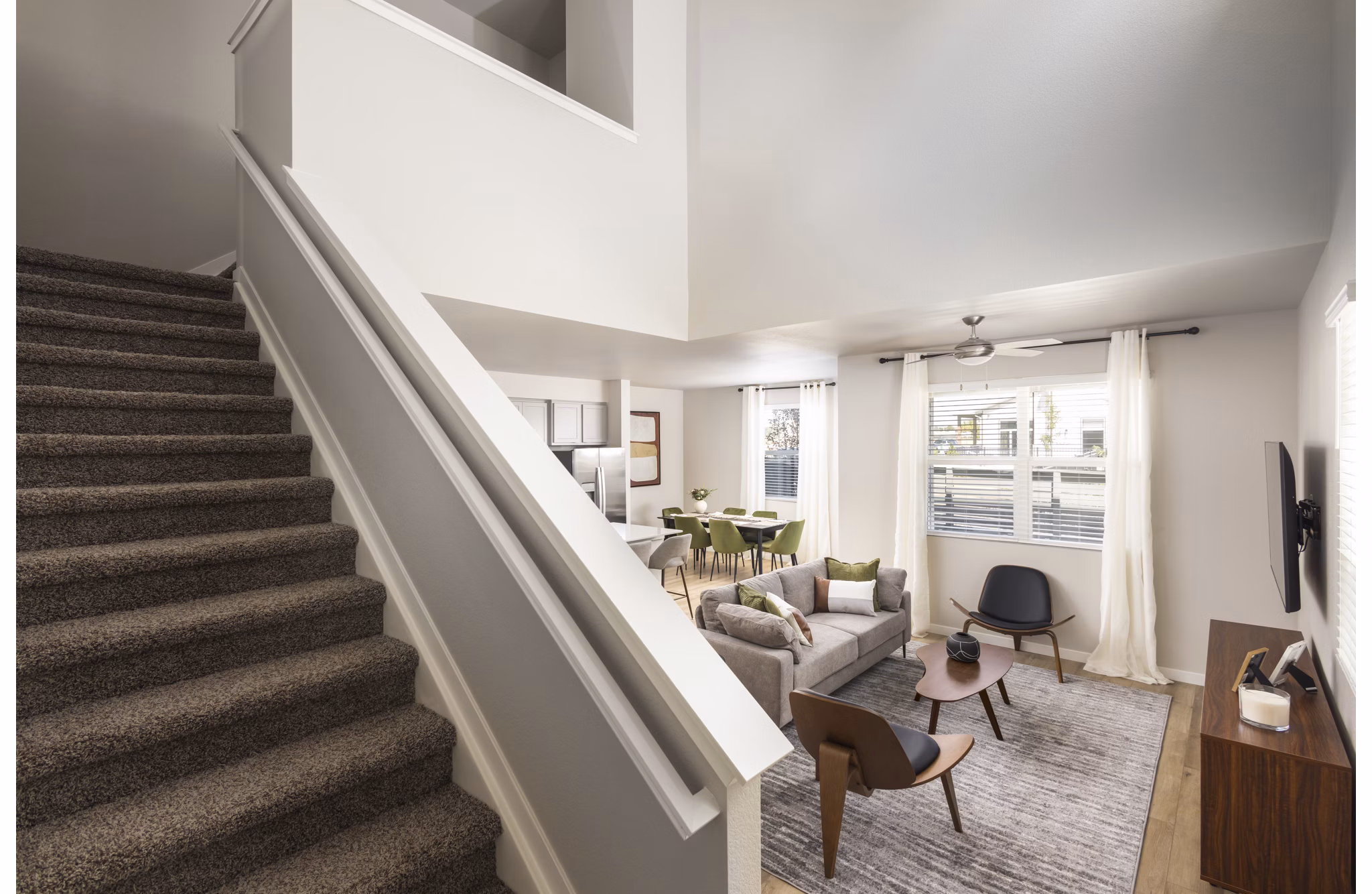 living room at VellaTerra Apartments