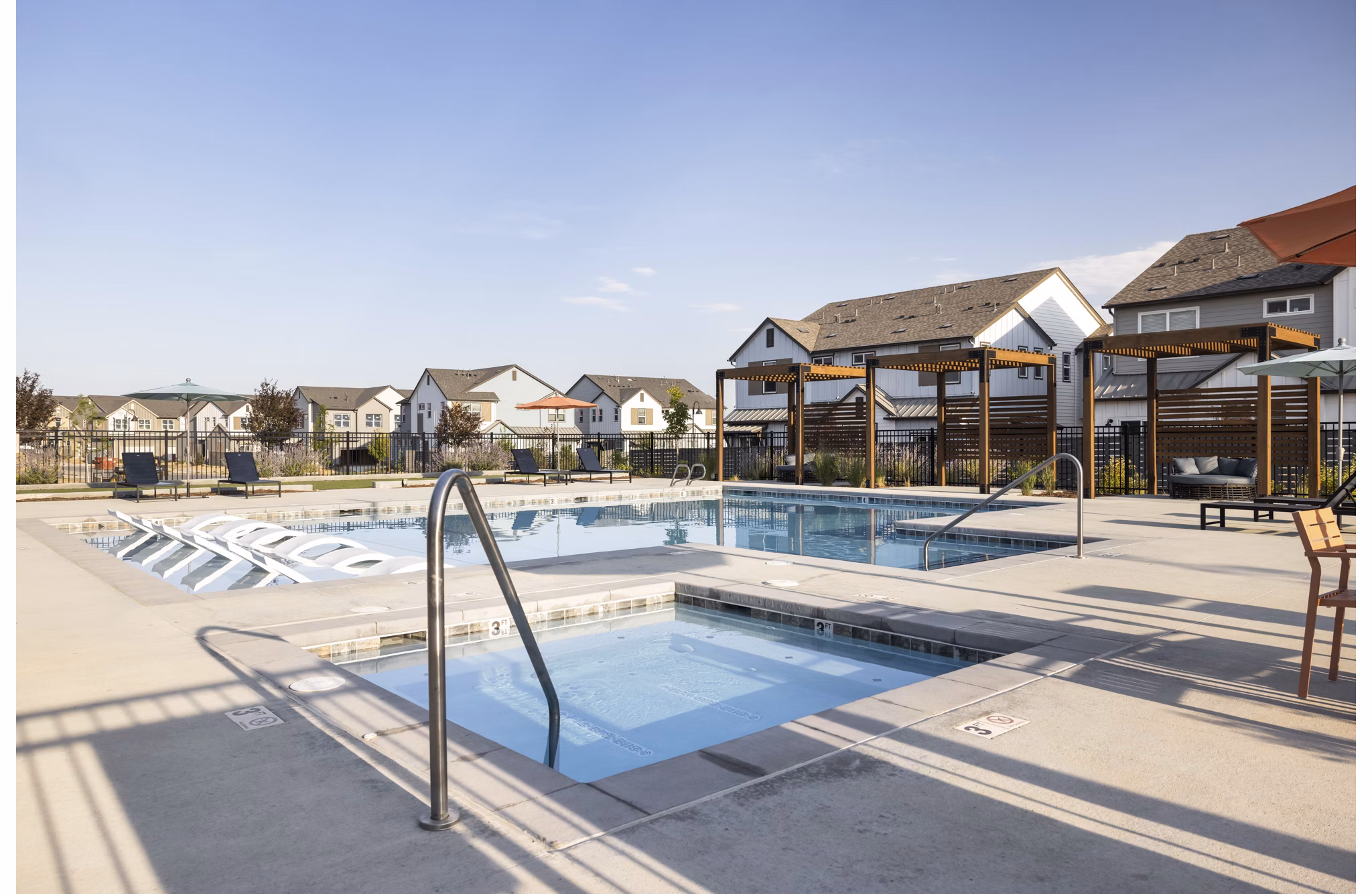 pool at VellaTerra Apartments