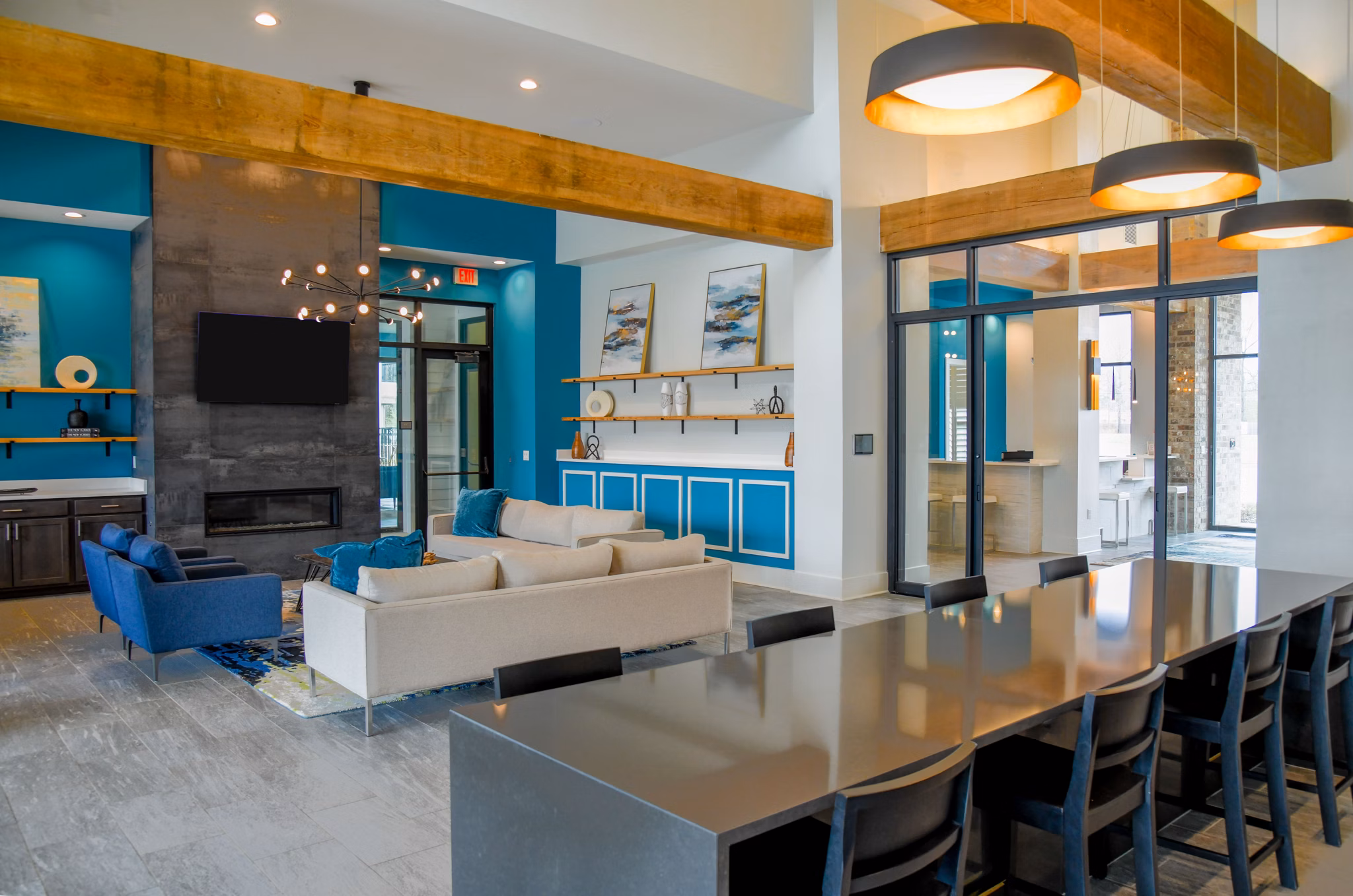 clubhouse at The Waters at Hammond Apartments