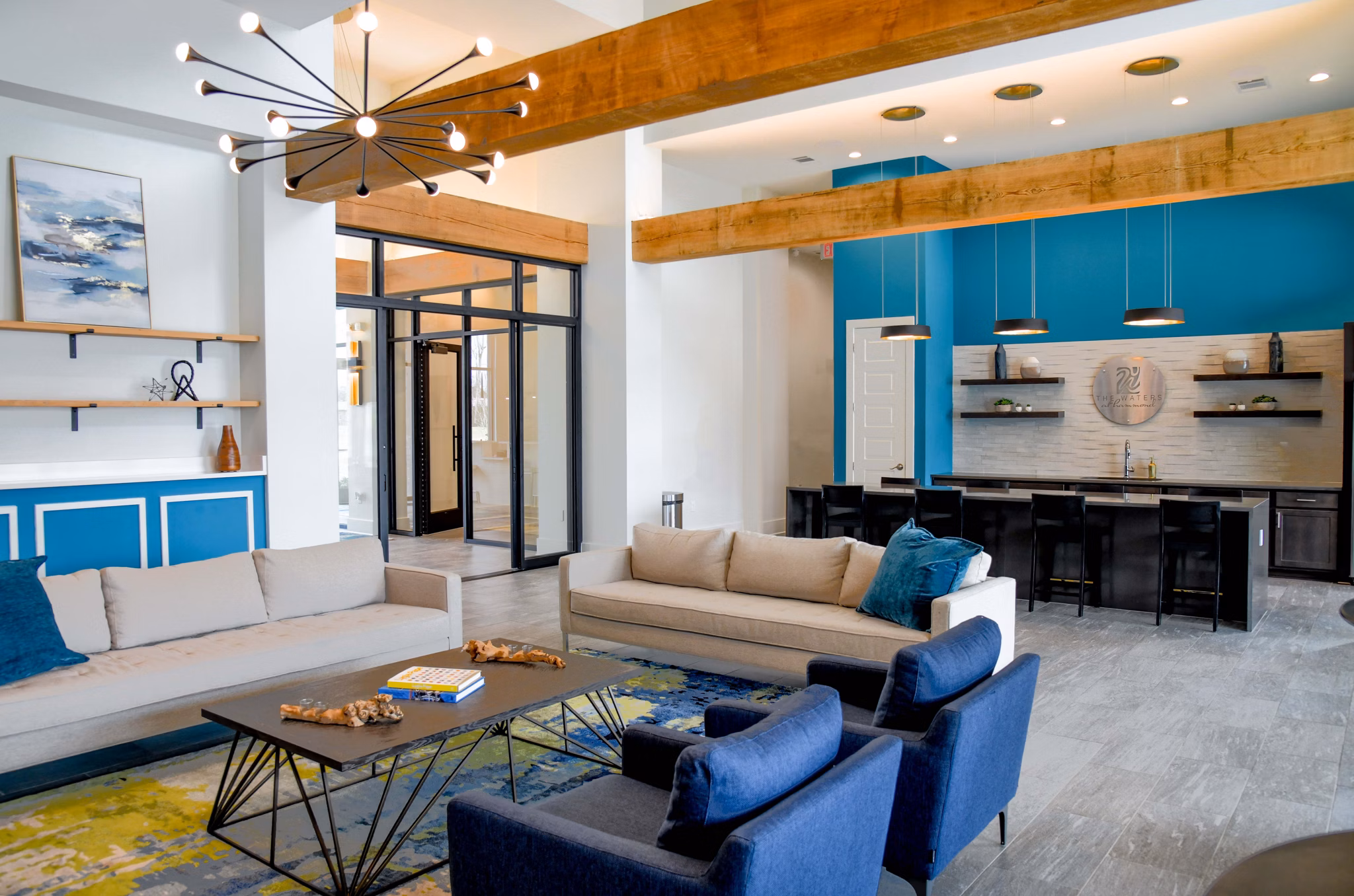 clubhouse at The Waters at Hammond Apartments