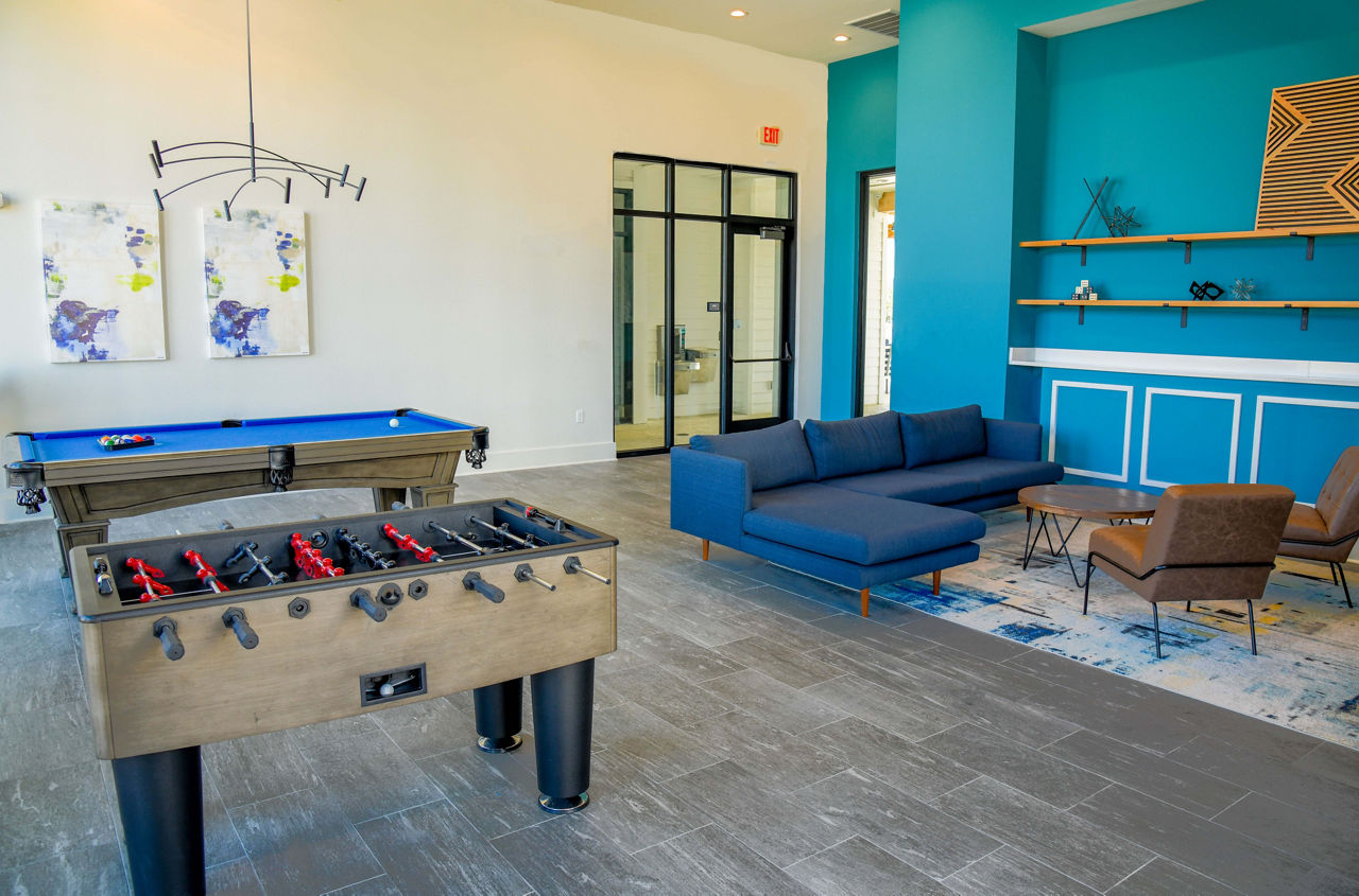 Game room at The Waters At Hammond (2 of 4)