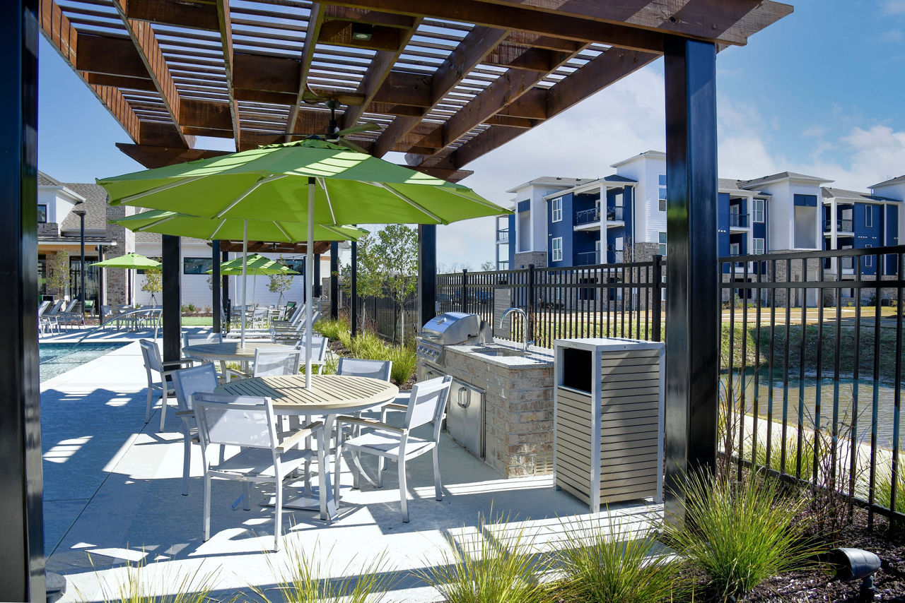 Grill area at The Waters At Hammond (2 of 2)