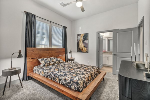 bedroom at Preserve at Highway 6 Apartments