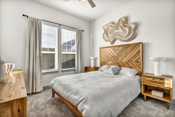 bedroom at Preserve at Highway 6 Apartments