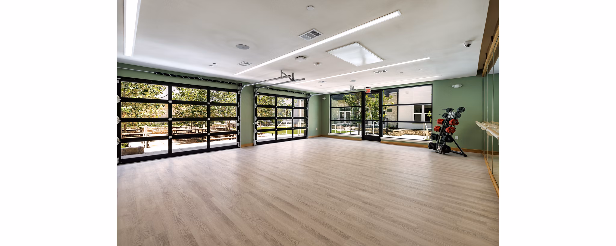 yoga-spin studio at Windsor Commons Apartments