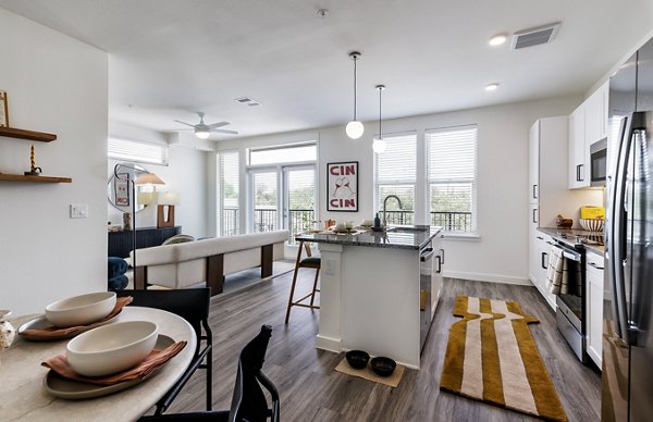 kitchen at Windsor Commons Apartments