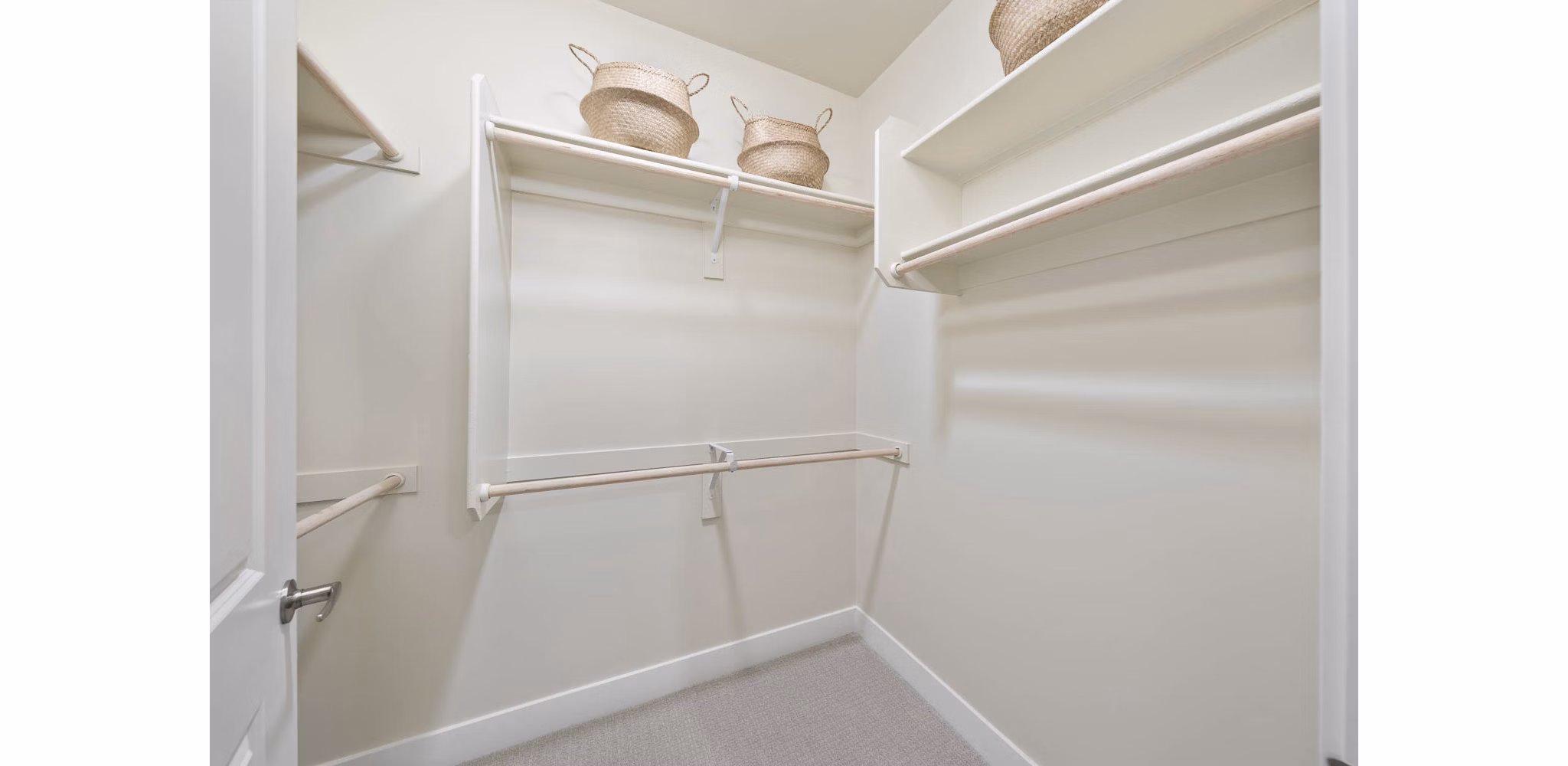 closet at Broadstone 7th Street Apartments
