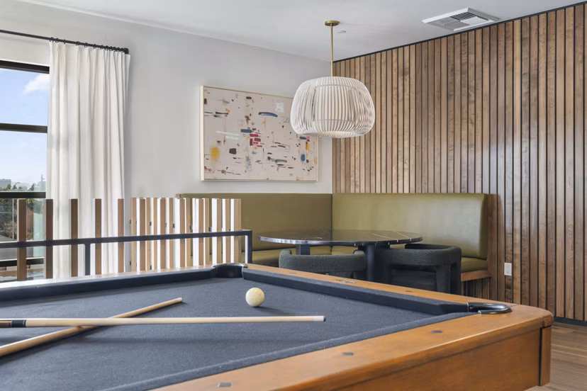 game room at Broadstone 7th Street Apartments