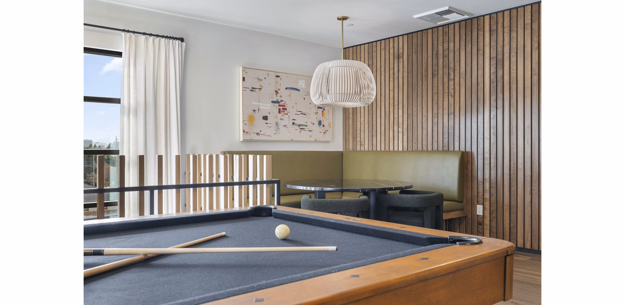game room at Broadstone 7th Street Apartments
