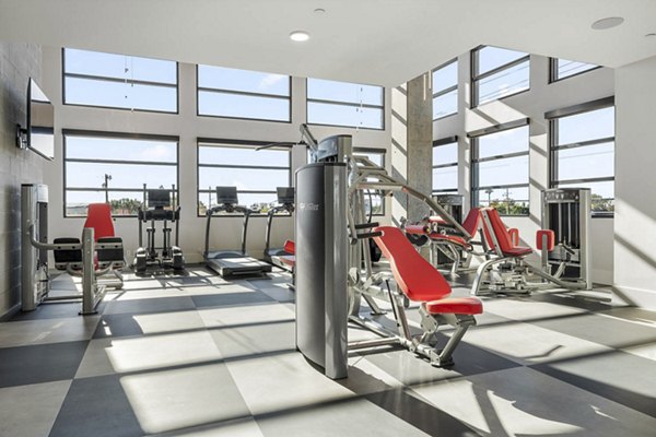 fitness center at Broadstone 7th Street Apartments