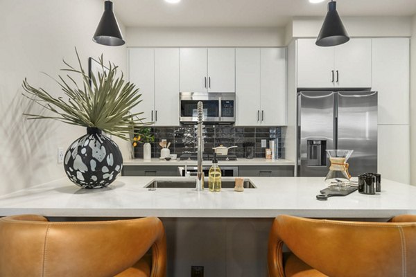 kitchen at Broadstone 7th Street Apartments