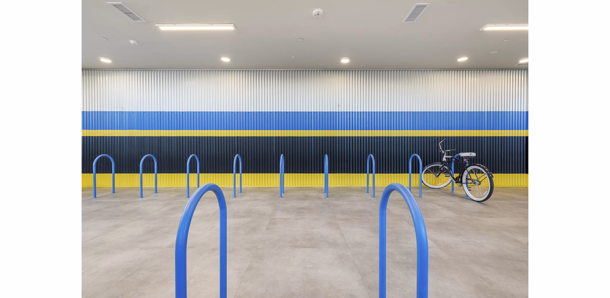 bike storage at Broadstone 7th Street Apartments